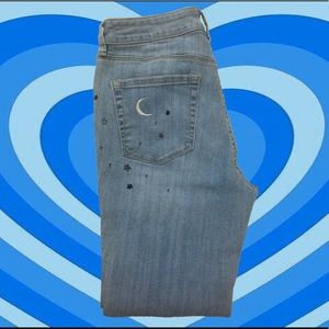 Embroidered Pacsun Jeans